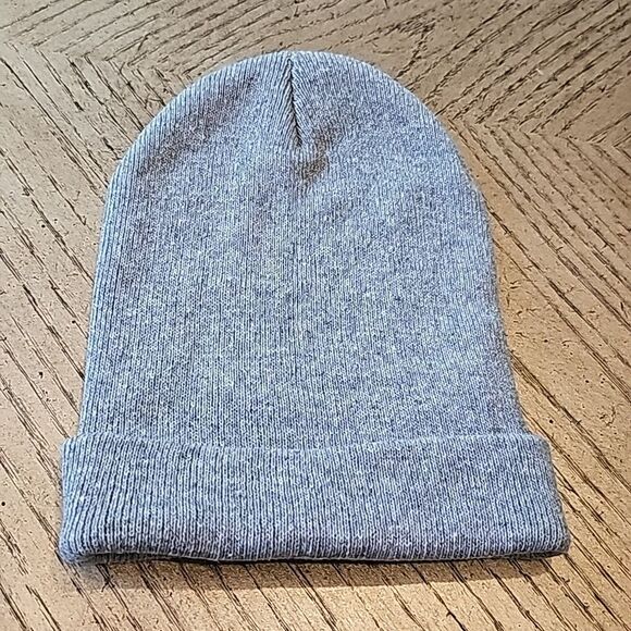 Gray unisex beanie NWOT - Picture 4 of 4